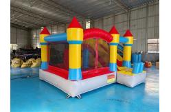 China Party Inflatable Combo House Children Outdoor Inflatable Jumping Castle With Dry Slide supplier
