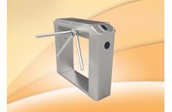 China Semi - Automatic Stainless Steel Tripod Turnstiles With Controller / RFID Reader supplier