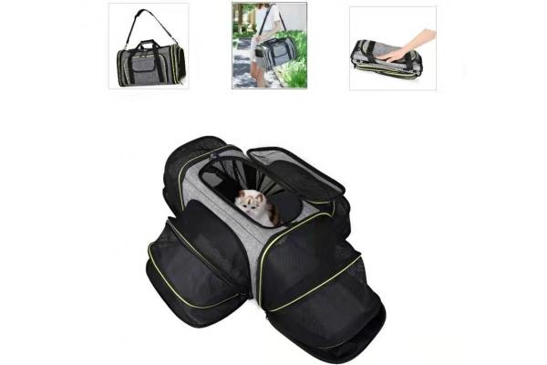 Portable Expandable Soft Sided Pet Carrier