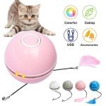 Interactive USB Charging Electronic Cat Ball Interactive Cat Toys Balls for sale
