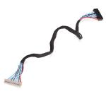 30 Pin 2ch 8bits LVDS Connector Cable For LCD Panel Display for sale