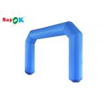 Inflatable Rainbow Arch Outside 6m Blow Up Archway Start Finish Line Racing For Event Advertising for sale