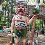 50/60hz Custom Made Animatronics Character for amusement park for sale