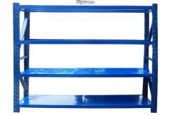 China Medium Duty Warehouse Storage Racking Metal Shelving Easy Installation Stable supplier