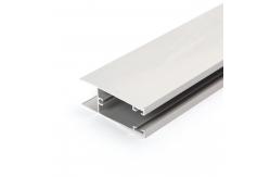 China Silver Anodized 6m 0.8mm Aluminum Door Frame Extrusions supplier