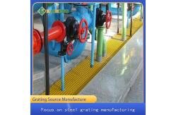 China FRP Plastic Walkway Grating Panels For Light Ceiling supplier