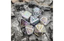 China Card Lightweight Manual Grinding Precision RPG Dice Colourful supplier