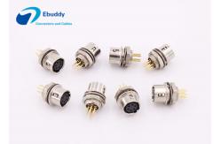 China  6pin circular connectors CCD camera power supply PCB socket HR10A-7R-6SB supplier