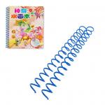 OEM Picture Album Plastic Binding Coil With ID 6.4 - 40MM for sale
