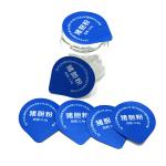 Heat Sealing Yogurt Cup Lid 99mm Ps Lacquer 81mm Dia Custom Logo for sale