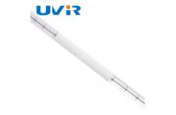 China 235V 1000W Infrared Quartz Heater Lamp With White Ceramic Reflector supplier