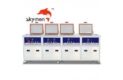 China Adjustable Timer Industrial Ultrasonic Cleaner 3 Bin 77L For Haemostatic Forceps supplier