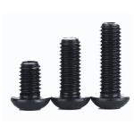 Carbon Steel Black Oxide Hex Socket Button Head Screw ISO7380 for sale