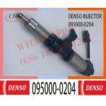 DENSO Common rail injector 095000-0204 for MITSUBISHI 6M60T ME132934 ME302566