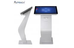 China 19 Inch Android Touch Screen Kiosk With Printer For Advertising & Information supplier