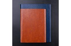 China Magnetic Metal Flap A5 Ring Binder Journal , Weekly Monthly Leather Business Binder supplier