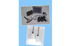 China Portable Mini Solar Lighting Systems With 7.4V 5.2Ah Rechargeable Battery supplier