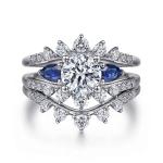Lab Diamond Wedding Band VVS Clarity HPHT Round Cut Lab Grown Diamond Ring