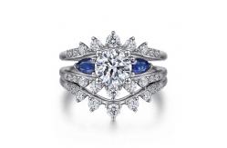 China Lab Diamond Wedding Band VVS Clarity HPHT Round Cut Lab Grown Diamond Ring supplier