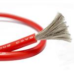 Wear Resistant Silicone Insulated Copper Cable for Electrical Installations High flexibility silicone wire for sale
