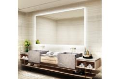 China Touch Sensor Smart Led Bathroom Mirror Erosion Resistant Power Saving supplier