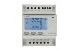 China 45~65HZ 3 Phase Multifunction Meter / Acrel Din Rail Mounted Energy Meter ADL400 supplier