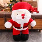 Soft Huggable Delicate Touch Animated Plush Christmas Toys 50cm Big Santa Claus Delightful Cuddly Gift for sale