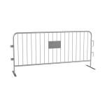 Stainless Fence Safety Barrier Steel Barricades Event Crowd Control Barrier for sale
