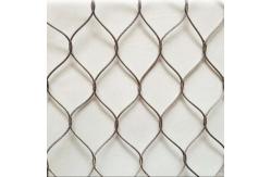 China Ss 304 316 Stainless Steel Rope Mesh For Bird Cable Wire Mesh supplier