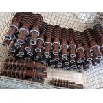 Brown Glazed Oil ASS High Voltage Porcelain Bushing OEM Available 25.8kV for sale