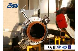 China DN600 Pipe Beveling machine , Pipe Cutter, Hydraulic driven, Star Wheel System supplier