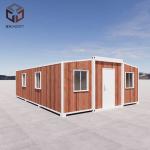 Steel Extendable House Home Container Plywood Floor 56 Square Meter