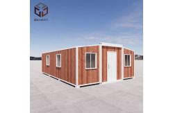 China Steel Extendable House Home Container Plywood Floor 56 Square Meter supplier