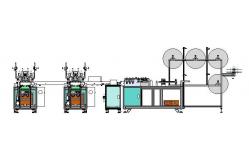 China Automated Face Mask Manufacturing Machine , Mask Production Machine supplier