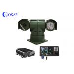 RS485 Vehicle Mounted Military PTZ Camera 2.0MP 20x 25W for sale