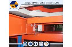 China Steel Storage Push Back Pallet Racking System Supermarket Shelving supplier