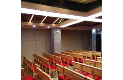China Folding Panel System Movable Acoustic Partition Wall 500 / 1200mm Width supplier