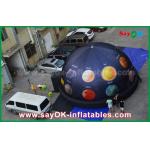 6m 210 D Oxford Cloth Portable Inflatable Planetarium Dome for Cinema with Full Printing for sale