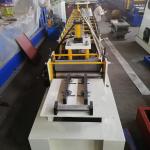 Galvanized Steel 0.9mm Thickness Corner Drywall Angle Sheet Roll Forming Machine With PLC Control for sale