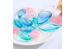 China 3 in 1 12g  Freesia Smells  Dissolve Film Washing Detergent Capsules Laundry Pods supplier