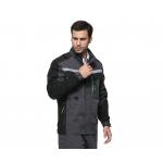 China Practical Work Safety Jackets / Waterproof Workwear Jackets With Stand Up Collar for sale