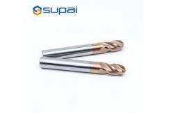 China High Precision Tungsten Steel HRC65 Solid Carbide End Mill supplier