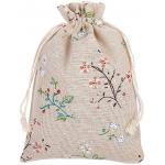 Cotton Drawstring Bags Jewelry Pouches Wedding Favors Bag For Christmas Party for sale