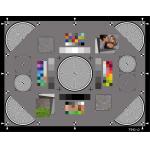 Multi Functional Resolution Test Chart 24 Color Card Texture Dead Leaves SineImage YE042 for sale