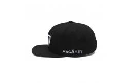 China Custom Embroidery Logo Flat Brim Snapback Cap Adjustable Unisex Hats BSCI supplier