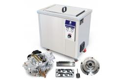 China Industrial Hot Water Ultrasonic Washer Single Large Tank 800L With Heater supplier