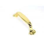 Luxury Sandblasting Double Hole Drawer Pulls Laser Engraved For Wine Cabinet