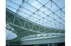 China Cutting Service Prefabricated Steel Structures Hangar Bolt Connection Included supplier