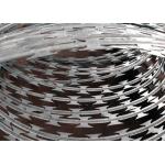 Hot Dipped Galvanized Razor Barbed Wire Fence 20cm 30cm Diameter for sale