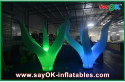 China Waterproof 190T Nylon Inflatable Lighting Decoration On Ground 2m Ceremony supplier